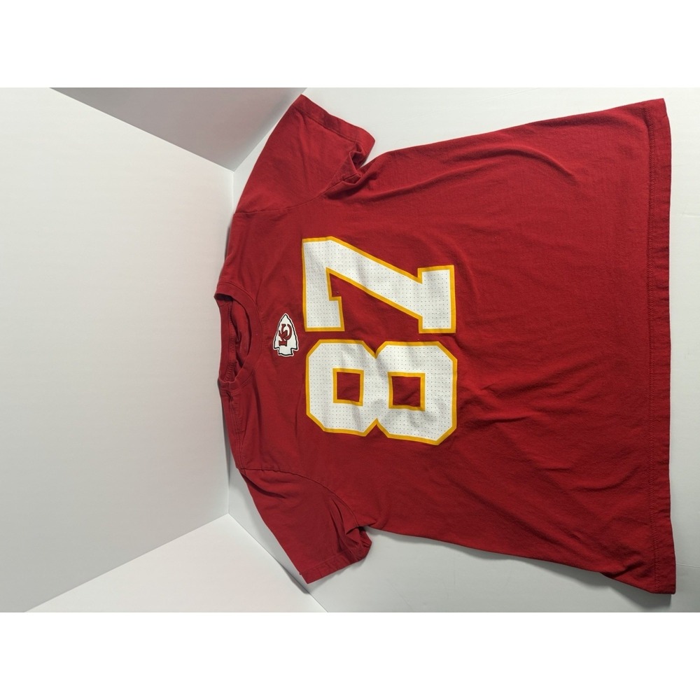 Nike Travis Kelce #87 Kansas City Chiefs T Shirt, Men's XL